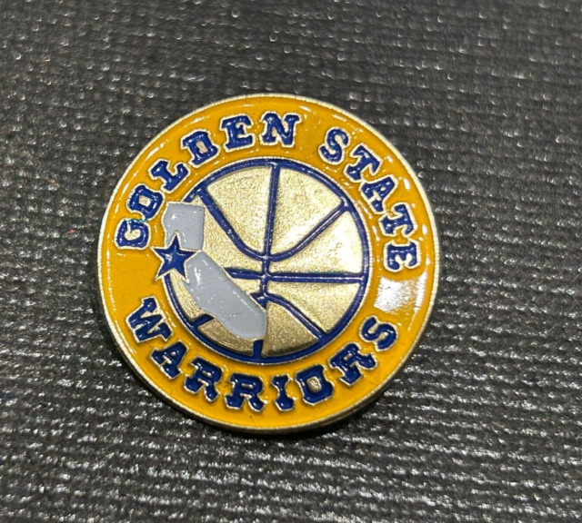 Golden State Warriors Secondary Yellow Round W Patch