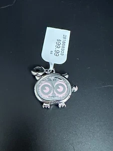 RELOJ COLGANTE KAY JEWELERS CHARMED MEMORIES CUENTA DE TIEMPO BÚHO - Imagen 1 de 3