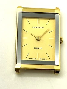 LASSALE PARTS BY SEIKO LADIES 8420-7389 NOT-WORKING DRESS WATCH CASE CULN24 - Picture 1 of 5