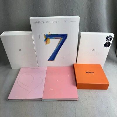 BTS CD Box Sets Map of the Soul 7 Persona Butter BE  *NO Photo Cards* Foto 1 de 4