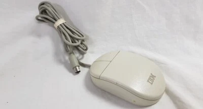 Vintage IBM 2 Button PS/2 Mouse Model 13H6690 Tested Works Well - Image 1 of 4
