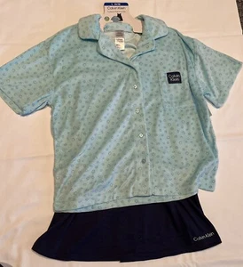 Calvin Klein Youth 3-piece Pajama Set Size Large 14-16 New - Picture 1 of 8