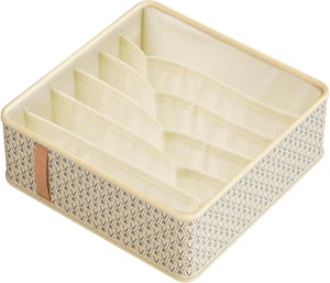 Underwear Organizer Drawer Divider Cloth Storage Box Organizer Basket Bins for U - Picture 1 of 11