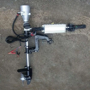 12V Electric Outboard Motor Propeller Fishing Inflatable Boat Motor Engine - Picture 1 of 5