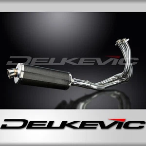 KAWASAKI KLE650 VERSYS 15-21 KOMPLETTE AUSPUFFANLAGE 350mm CARBON OVAL SCHALLDÄMPFER  - Bild 1 von 5