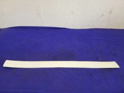 Ford Mustang GT LX 1987-1993 5,0 L conductor puerta izquierda moldura moldura pintura blanca Foto 1 de 4