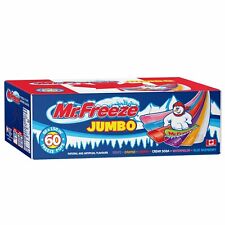 Mr. Freeze Jumbo Size Freeze Ice Pops 60 pk x 150 ml, Mint in Sealed Box! MISB!!