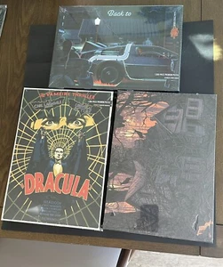 3 Mondo puzzles. Dracula, Back To The Future, Daniel Danger Sealed 1000 Pieces - Picture 1 of 4