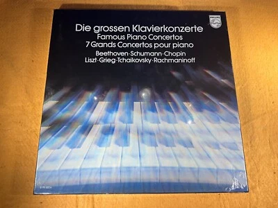 S5-44 FAMOUS PIANO CONCERTOS / DIE GROSSEN KLAVIERKONZERTE - SEALED - IMPORT - Image 1 of 4