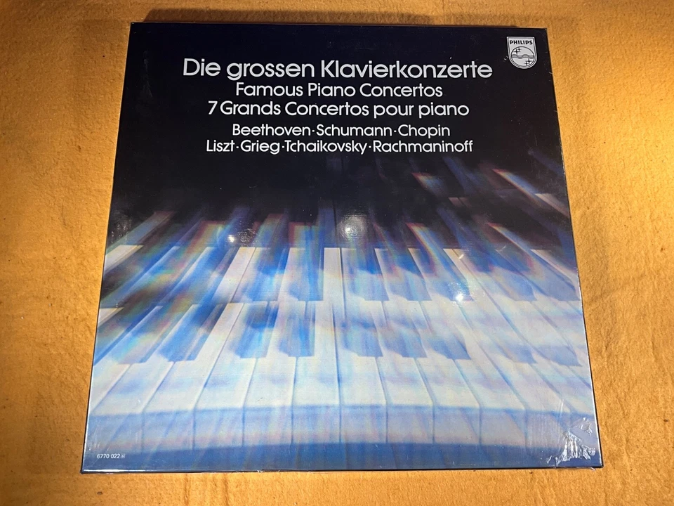 S5-44 FAMOUS PIANO CONCERTOS / DIE GROSSEN KLAVIERKONZERTE - SEALED - IMPORT - Image 1 of 4