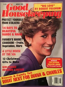 Good Housekeeping August 1993 The Late Princess Diana - Picture 1 of 8