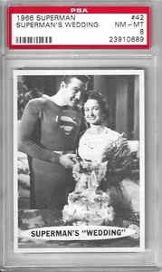 1966 The Adventures of Superman Card #42 - First Series - Reduced- NM-MT 8 - Picture 1 of 2