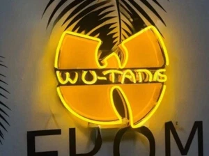 20"x20" Wu-Tang Clan Neonlicht Schild Lampe mit HD lebendigem Druck - Bild 1 von 4