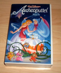 VHS Film - Aschenputtel - Walt Disneys Zeichentrick - Videokassette - Bild 1 von 2