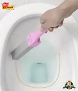 1 pc Pumice Toilet Bowl Cleaning Stones with handle for Hard Water & Rust Stains - Picture 1 of 9
