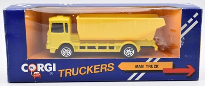 Corgi MAN Tipper Truck yellow. boxed. 91040 - Image 1 of 2