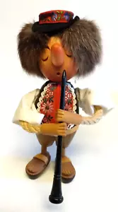 Walter Stahli C. Casagrande Vintage Wood Hand Carved Swiss Figurine Switzerland - Picture 1 of 9