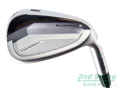 Ping Blueprint S Single Iron Pitching Wedge PW Steel Stiff Right Green Dot 36.5i - Image 1 of 4
