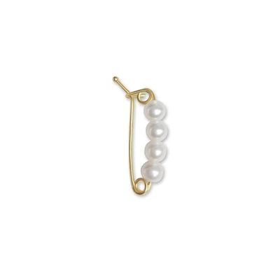 3.5mm Cultured Pearl Shortener Clasp | 14k Yellow Gold | Pearl Enhancer | - Image 1 of 4