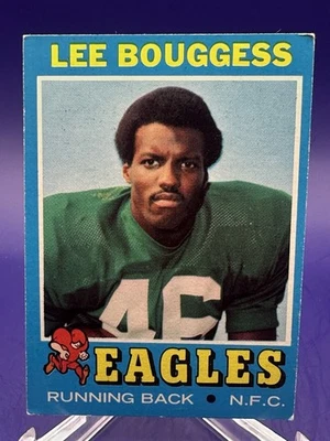 LEE BOUGGESS 1971 Topps ROOKIE #194 - EX - Eagles - Image 1 of 2