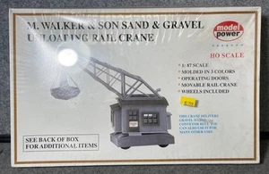 Modellino Power scala HO M. Walker & Son sabbia e ghiaia gru ferroviaria #303 nuovo con scatola - Foto 1 di 2