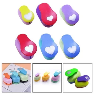 Heart Shape Hole Punch for Scrapbooking and Card Making Random Color 1PC - Picture 1 of 15