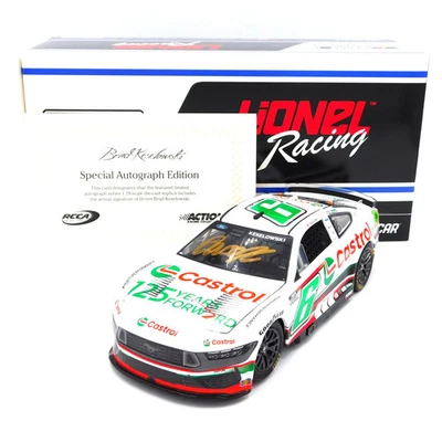 Brad Keselowski 2024 Castrol 125 Years Forward Autographed 1:24 Nascar Diecast - Image 1 of 4