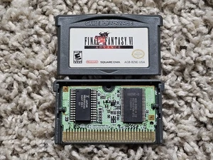 AUTHENTIC Final Fantasy VI Game Boy Advance RPG Tested Saves Nintendo GBA FFVI - Picture 1 of 11