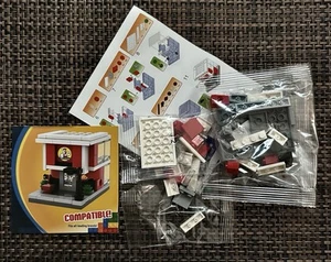 Fried Chicken Restaurant Toy 74 Pieces Brick Construction Compatible With Brands - Picture 1 of 2