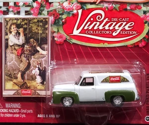 Johnny Lightning 55 1955 Ford Panel Van Coca Cola Vintage Collectors Edition Car - Picture 1 of 2