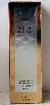 Estee Lauder Re-Nutriv Liquid Foundation Ultra Radiance SPF 20 Face Makeup 1 oz - Image 1 of 4