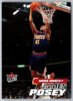 2000 Ultra James Posey #160 Denver Nuggets Basketball Card - Image 1 of 2