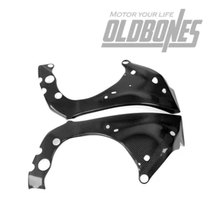 Cubiertas de marco de fibra de carbono paneles protectores protectores para Yamaha YZF-R1 2015-2018  - Imagen 1 de 9