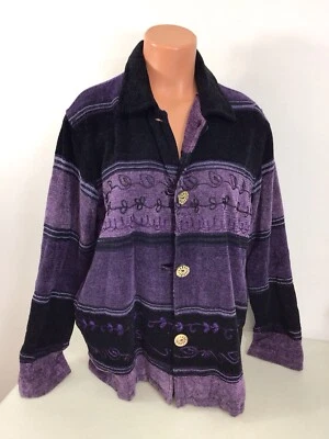 Coldwater Creek Boho Jacket Embroidered Coat Womens Small - Image 1 of 4