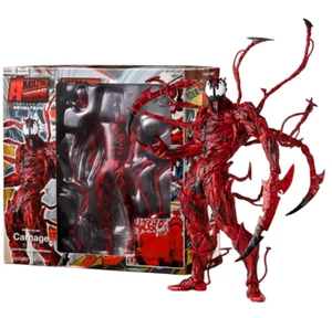 Red Venom Carnage Action Figure Movable Characters Model Statue Toys Collectible - Picture 1 of 8