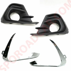 Fog Lamp Cover LH+RH Set For GM Chevrolet The Next Spark 2016-2018 Parts - Foto 1 di 1