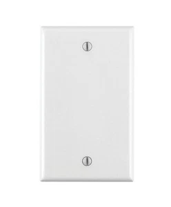 (3 piezas) *NUEVO* Cubierta de placa de pared de 1 banda BLANCA placas de pared Lexan en blanco - Imagen 1 de 1