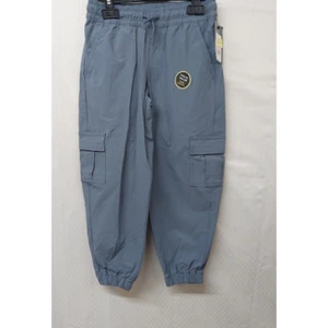 NWT Art Class Boys' 6 Blue Straight Leg Cargo Pants Elastic Waist Drawstring - Picture 1 of 11