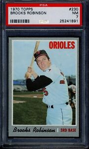 1970 Topps #230 Brooks Robinson PSA 7 NM *Baltimore Orioles*