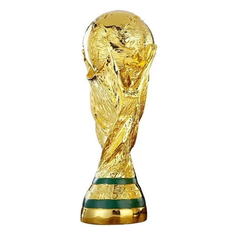 1:1 World Cup Golden Trophy Soccer Football Canada USA 2022 Fan Qatar Real Size Cover