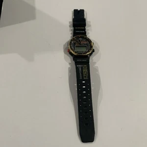 VintageMUSTANG ‘GMT’ DIGITAL WATCH c 70’s 80’s Original Strap- Needs Repair - Picture 1 of 10