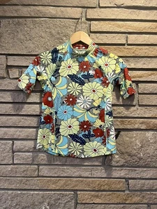 REI Girls Size L (14/16) Floral Swim Shirt Rash Guard Half Short Sleeve - Picture 1 of 8