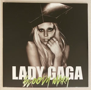 LADY GAGA * BLOODY MARY * LIMITED EDITION GLOW IN THE DARK ETCHED 12" VINYL * BN - Picture 1 of 3