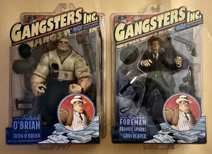 Mezco Gangsters Inc. Mob Mafia Figures-Patrick Iron O'Brian & Sparks Grim Reaper - Picture 1 of 5