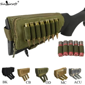 Paquete de culata de rifle de caza táctico bolsa reposamanos carcasa munición cargador bolsa - Imagen 1 de 11