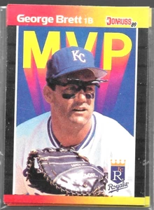 1989 Donruss MVP George Brett BC7 Kansas City Royals Baseballkarte - Bild 1 von 8