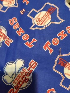 Texas rangers fabric - Picture 1 of 1