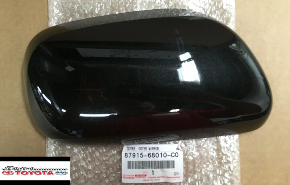 CUBIERTA DEL ESPEJO RETROVISOR EXTERIOR TOYOTA SCION XA NEGRA SE ADAPTA AL LADO DEL PASAJERO 2004-2005 Foto 1 de 1