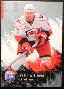 2007-08 07/08 Upper Deck Be a Player #38 Justin Williams Carolina Hurricanes - Picture 1 of 2