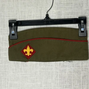 Sombrero de guarnición uniforme verde oliva BSA talla mediana 63/4-67/8 TS-524 - Imagen 1 de 6